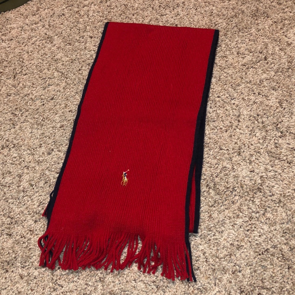Red Polo Scarf
